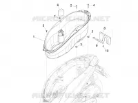 Logement casque - Dessous de selle
