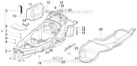 Logement casque - Dessous de selle
