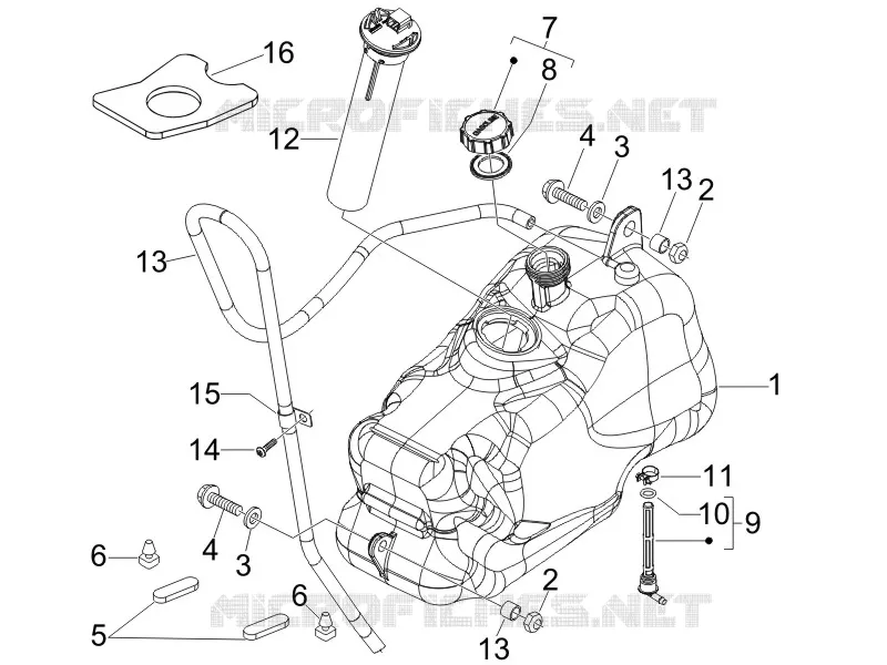 Réservoir carburant