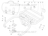Porte-bagages arrière