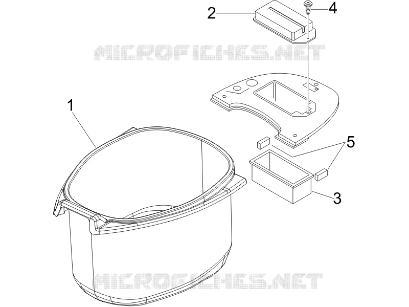 Logement casque - Dessous de selle