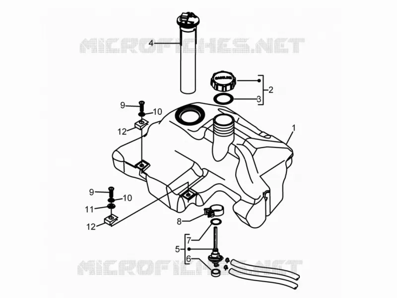 Réservoir carburant