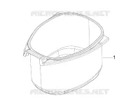 Logement casque - Dessous de selle