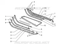 Protection centrale - Repose-pieds