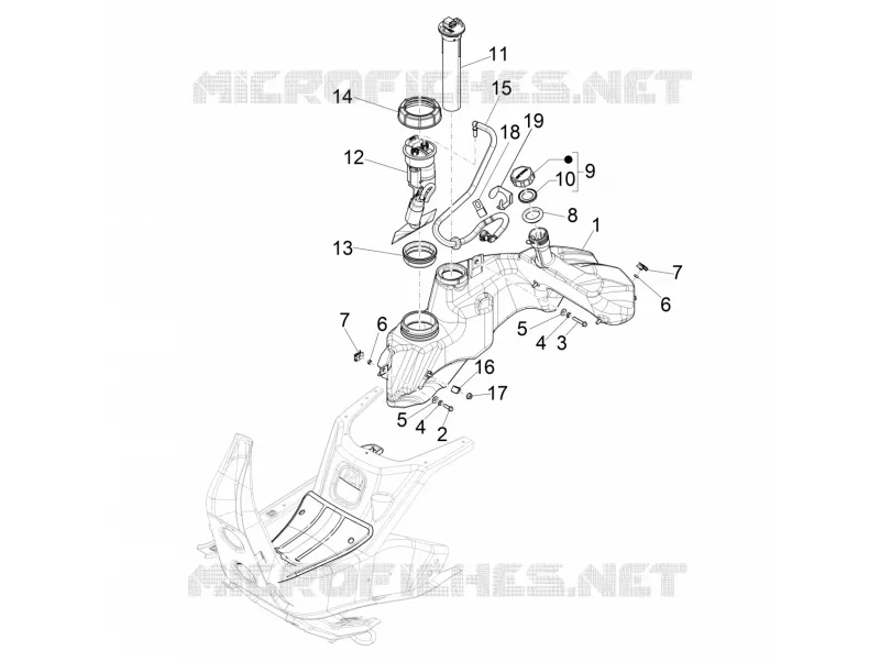 Réservoir carburant