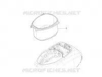 Logement casque - Dessous de selle