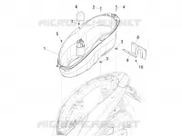 Logement casque - Dessous de selle