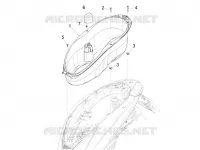 Logement casque - Dessous de selle