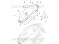 Logement casque - Dessous de selle