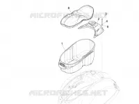 Logement casque - Dessous de selle