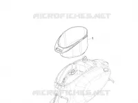 Logement casque - Dessous de selle