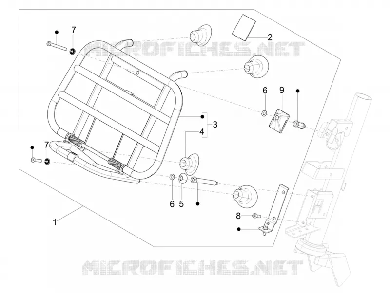 Porte-bagages avant