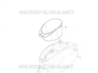 Logement casque - Dessous de selle