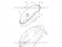 Logement casque - Dessous de selle