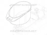 Logement casque - Dessous de selle