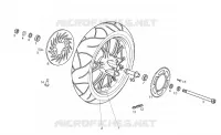 Roue arrière
