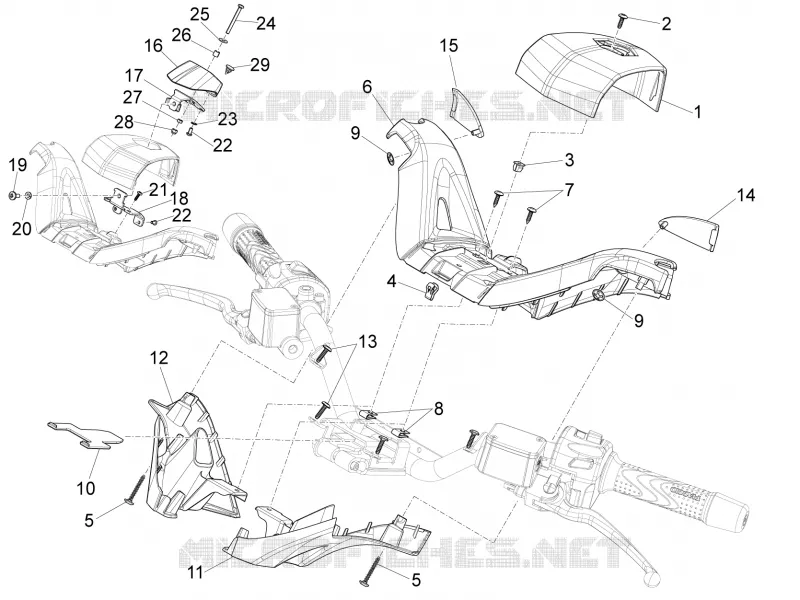 Couvertures guidon