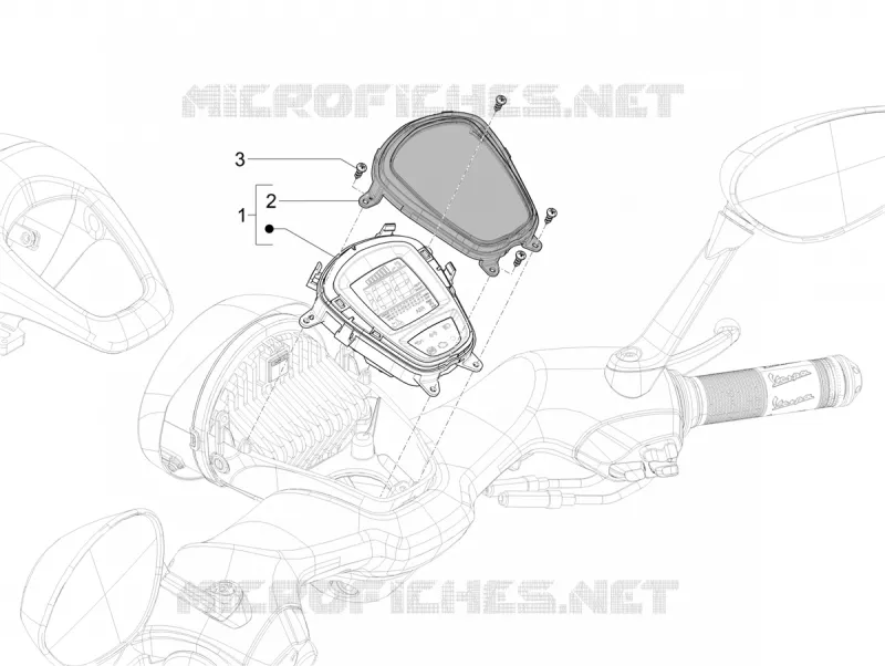 Groupe instruments - Cruscotto