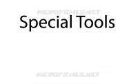 OUTILLAGE SPECIAL