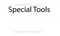 OUTILLAGE SPECIAL