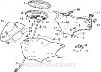 Pieces composant le guidon
