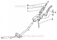 Pieces composant le guidon