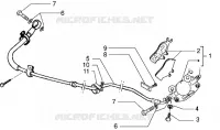 Rear brake piping-Rear breke c