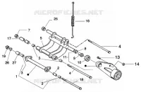 Bras oscillant