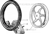 Roue AR. en alliage