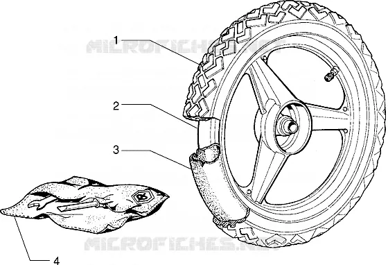Roue AR.
