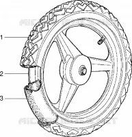 Roue AV.