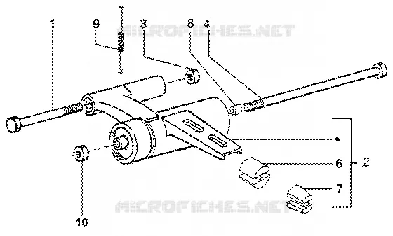 Bras oscillant