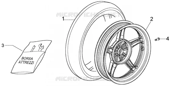 Roue ar.