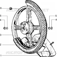 Roue AV. en alliage