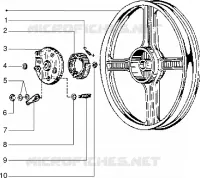 Roue AR. en alliage
