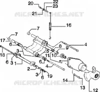 Bras oscillant