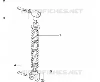 Rear shock absorber