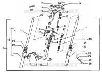 Fourche Telescopique
