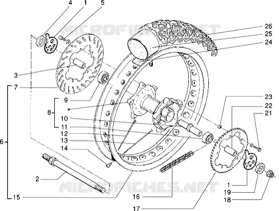 Roue AR.