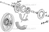 Roue arrier