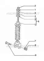 Rear damper