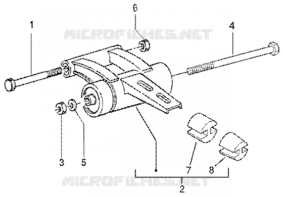 Swinging arm
