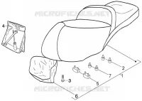 Selle-trousse d'outilis
