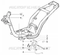 Chassis-bequille