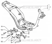 Chassis-bequille