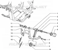 Bequille electrique