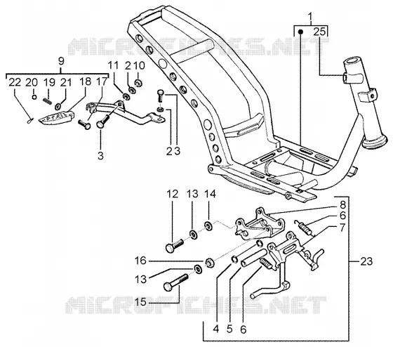 CHASSIS-BEQUILLE