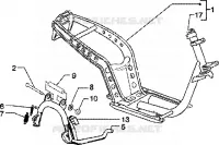 Chassis bequille