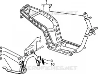 Chassis- bequille