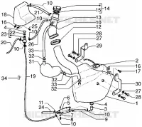 Fuel tank-Degaser